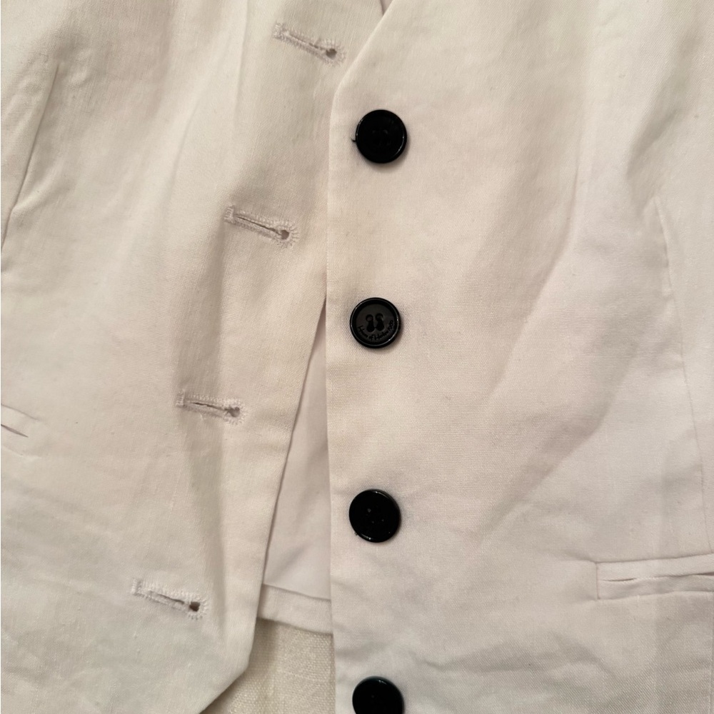 House of Harlow linen vest Xs - Picture 3 of 5